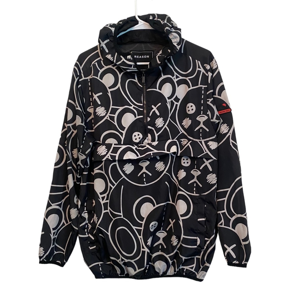Reason Clothing Punk Teddy Half-Zip Anorak